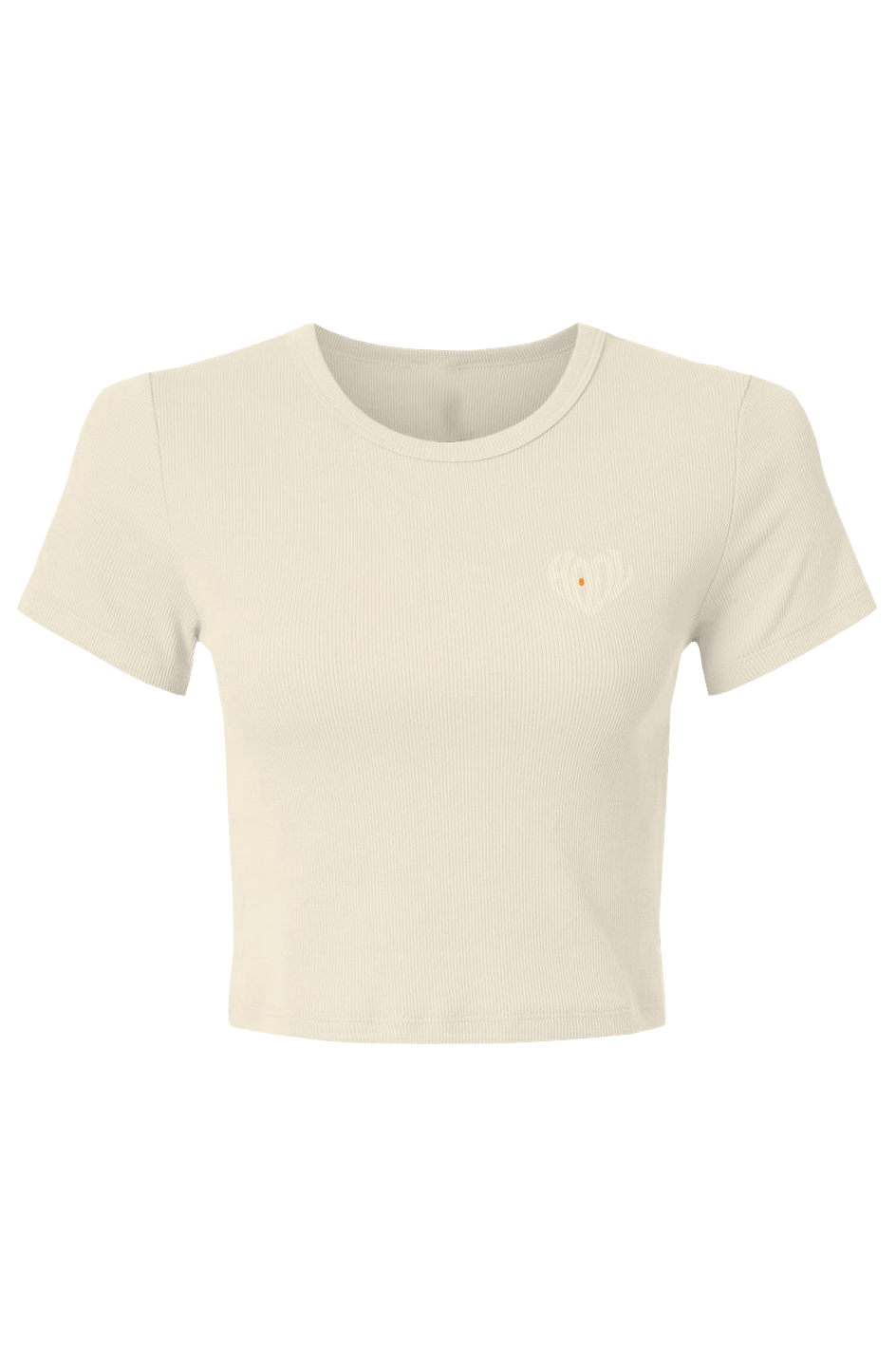 Baby Rib Crop Tee