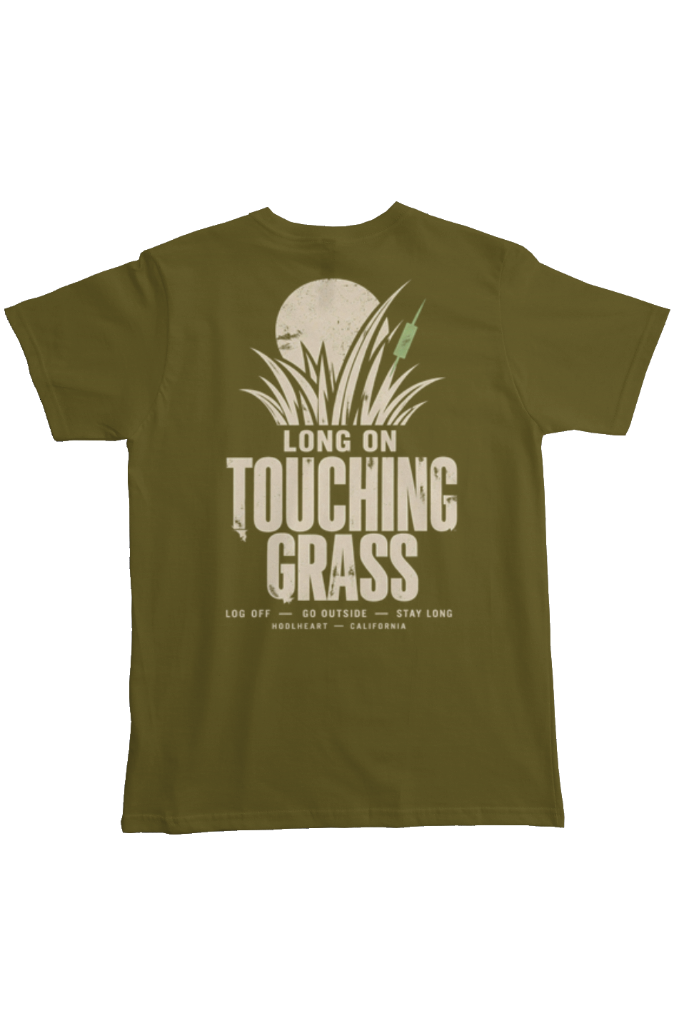 LONG ON TOUCHING GRASS TEE